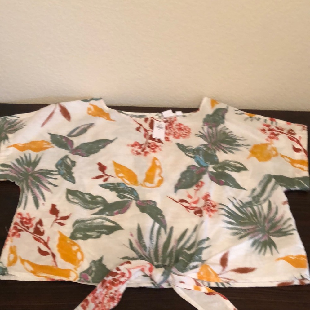 Oversized crop top